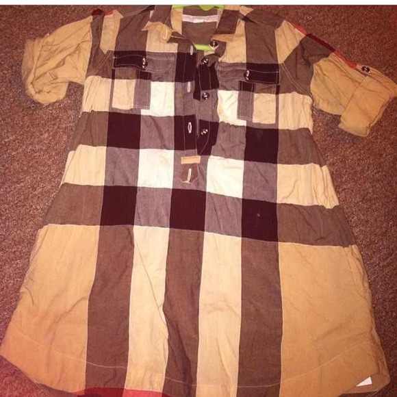 Toddler Girls Burberry Dress