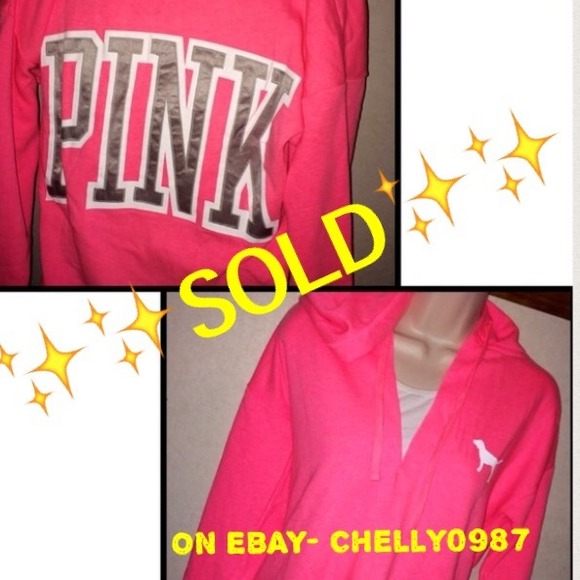 ✨SOLD✨Victoria's Secret PINK Tunic Pullover Hoodie