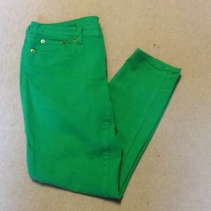 Bundle green jcrew jeans & Calvin Kline dress