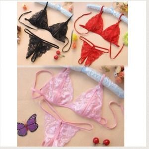 Sexy Bra and Thong Set