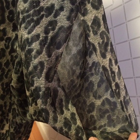 Animal print one shoulder dress - Picture 2 of 3