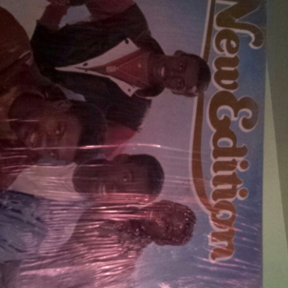 The original NEW EDITION FIRST ALBUM IN MEANT COND