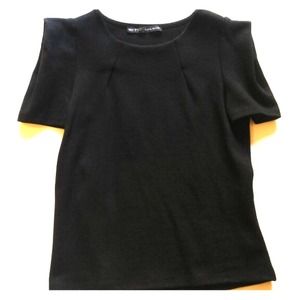 Zara Basic Puff Sleeve Top
