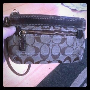 Coach wristlet