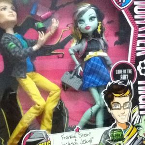 Monster high boy girl set frankie and Jackson NIB