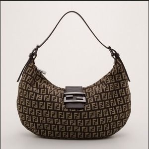 Fendi monogram hobo