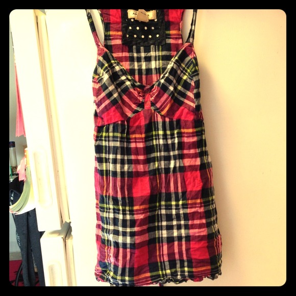 Plaid top