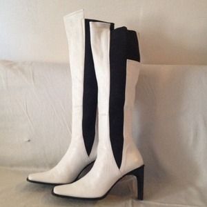 No longer available Chic & Mod! Sexy white boots.