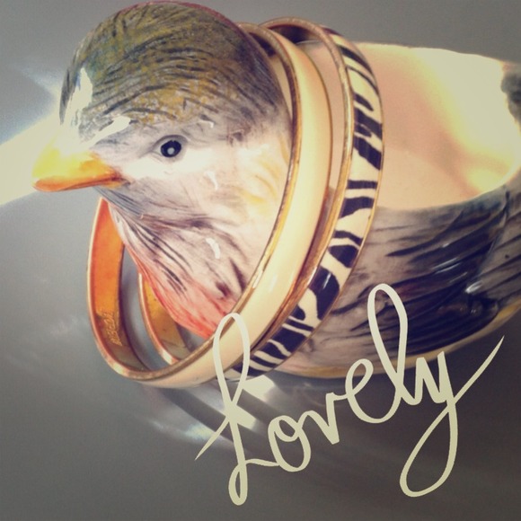 J. Crew Jewelry - J. Crew enamel bangles!