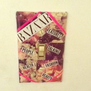 Hand made light cover