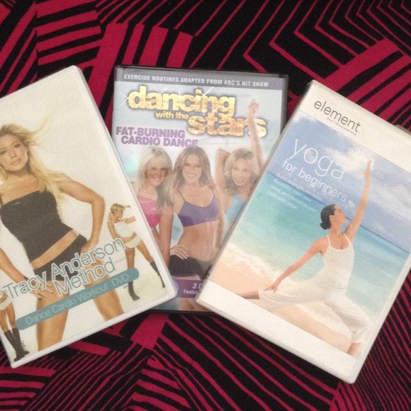 3 workout DVDs - Picture 1 of 4