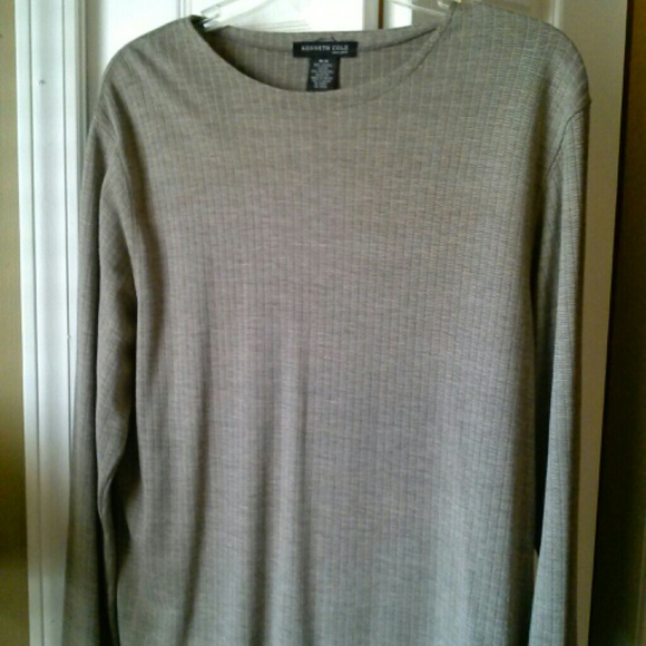 Mens Kenneth Cole size M textured long sleeve - Picture 1 of 3