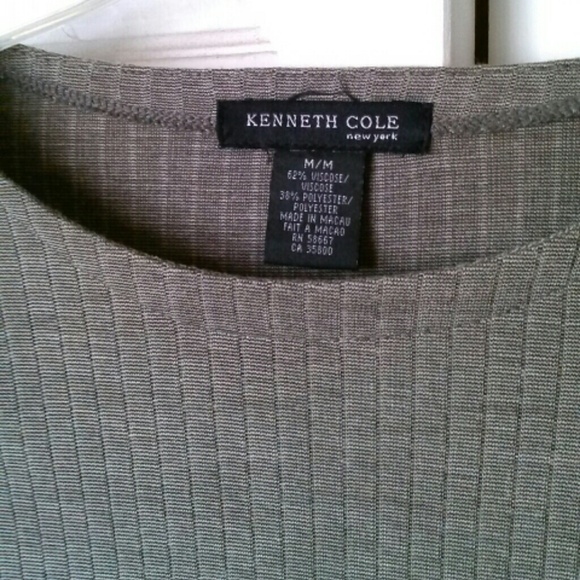 Mens Kenneth Cole size M textured long sleeve - Picture 3 of 3
