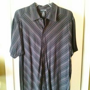 Mens Kenneth Cole New York short sleeved shirt