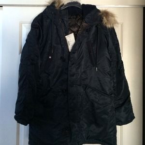 New J. Crew winter jacket Navy ⬇️Reduced