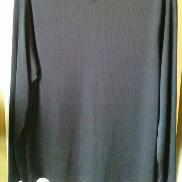 Mens Kenneth Cole Reaction black long sleeve shirt - Picture 4 of 4