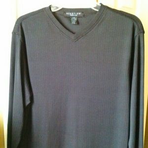 Mens Kenneth Cole Reaction black long sleeve shirt