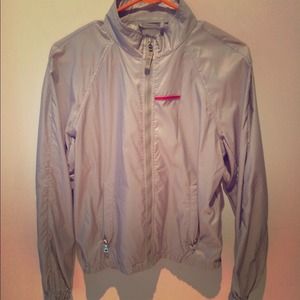 AUTHENTIC Prada Silver Windbreaker