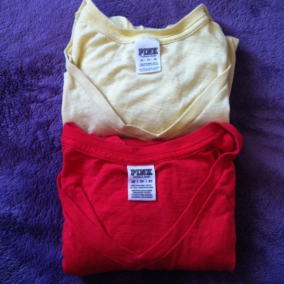 VS Pink Long Sleeved Shirt Bundle