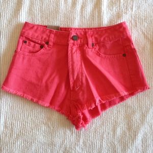 Nasty Gal Coral Shorts
