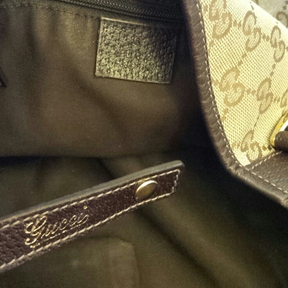 Authentic Gucci shoulder bag/tote - Picture 4 of 4