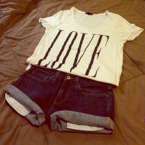 Levi's cutoffs