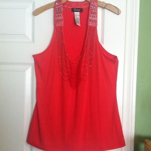 🔴Sold on my Vinted🔴Studs and chains tank top