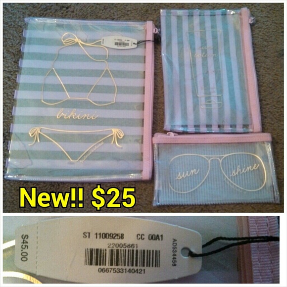 **2 for $30** travel bags
