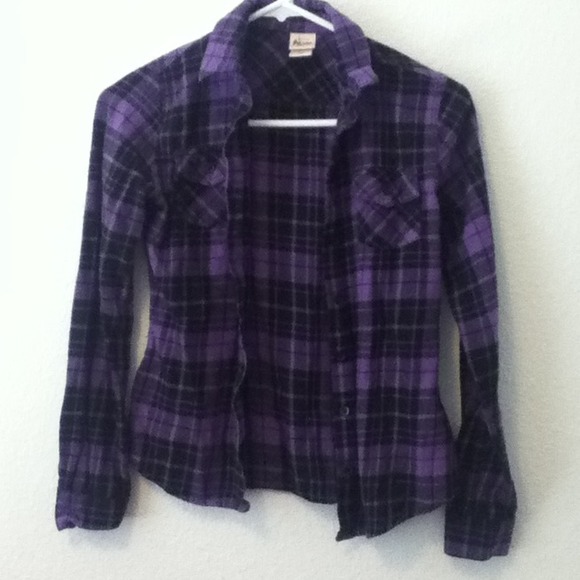 Purple flannel