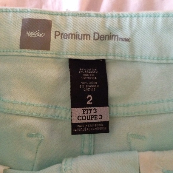 Mint or Lavender Skinny Jeans - size 2 - Picture 3 of 3