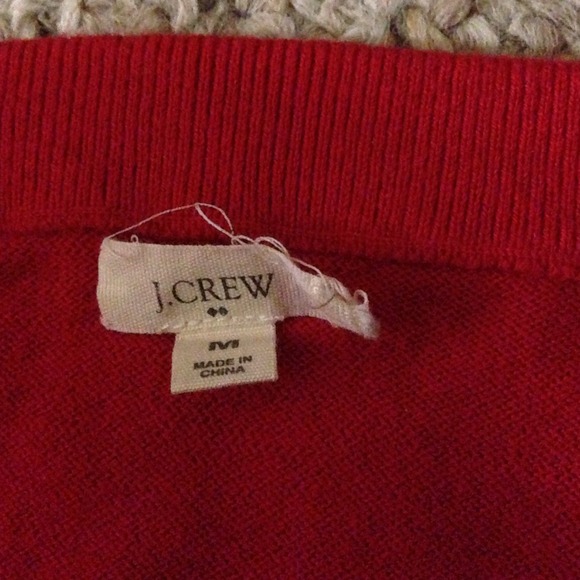 J. Crew Sweaters - J. Crew red sweater cardigan J. Crew Sweaters - J. Crew red sweater cardigan