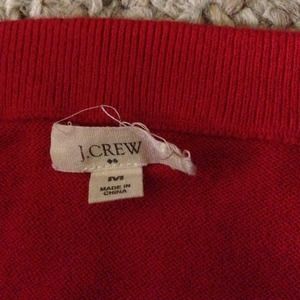 J. Crew Sweaters - J. Crew red sweater cardigan J. Crew Sweaters - J. Crew red sweater cardigan
