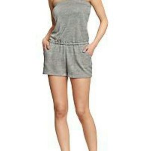 Women's Terry Fleece Tube Romper 50% Off