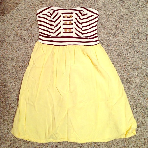 Cute yellow sun dress