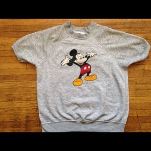 1980s Mickey Mouse Disney shirt hip hop retro sz m