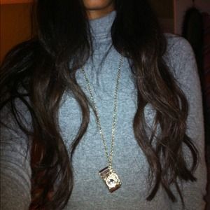 Vintage camera necklace