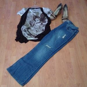Mudd bootcut jeans: size 17