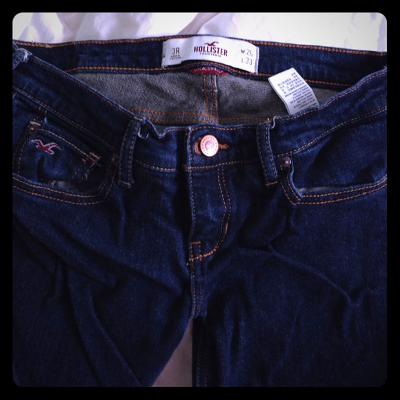 HOLLISTER Laguna skinny jeans - dark wash