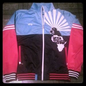 Men's L-R-G roots & equipment polyester jacket