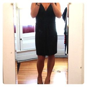 🚫SOLD LOCALLY🚫 Max Studio dark gray jersey dress