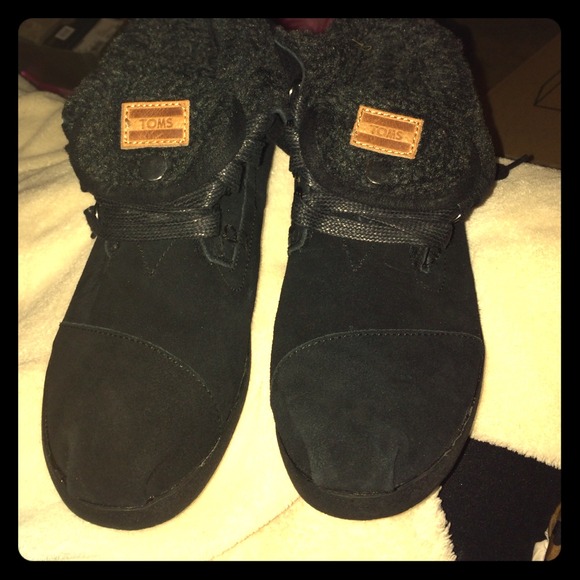 Highland Black Fleece Botas Toms