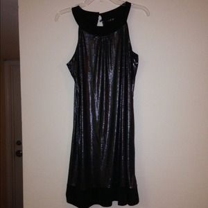 Metallic dress