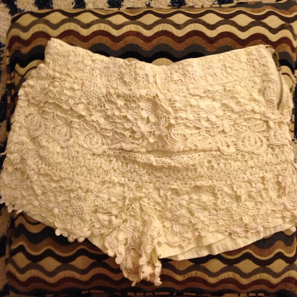 Chicwish Crotchet Shorts