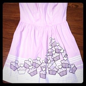 Retro-inspired cupcake dress