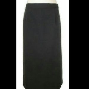 Black ankle length skirt