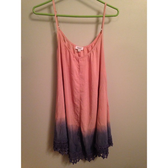 Dip Dye Flowy Dress