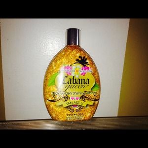 Cabana queen bronzing lotion!