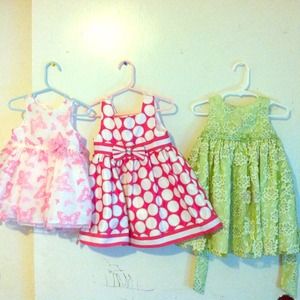 ❤️BUNDLE❤️ baby girl dresses