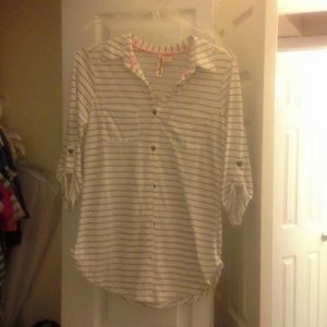 Black and White Eyeshadow Shirt