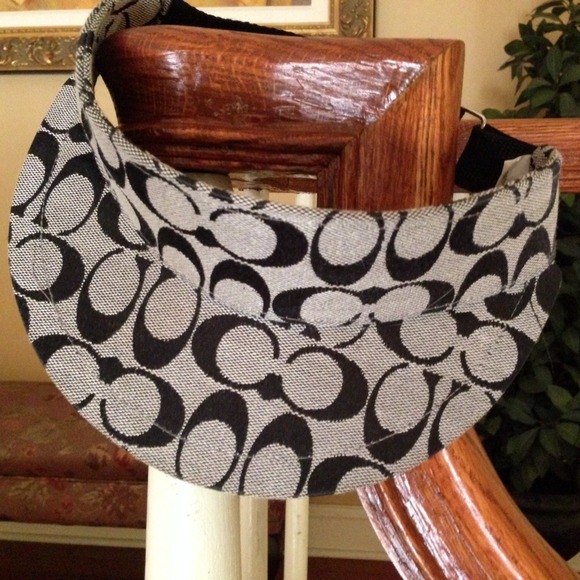 Coach Monogram Visor
